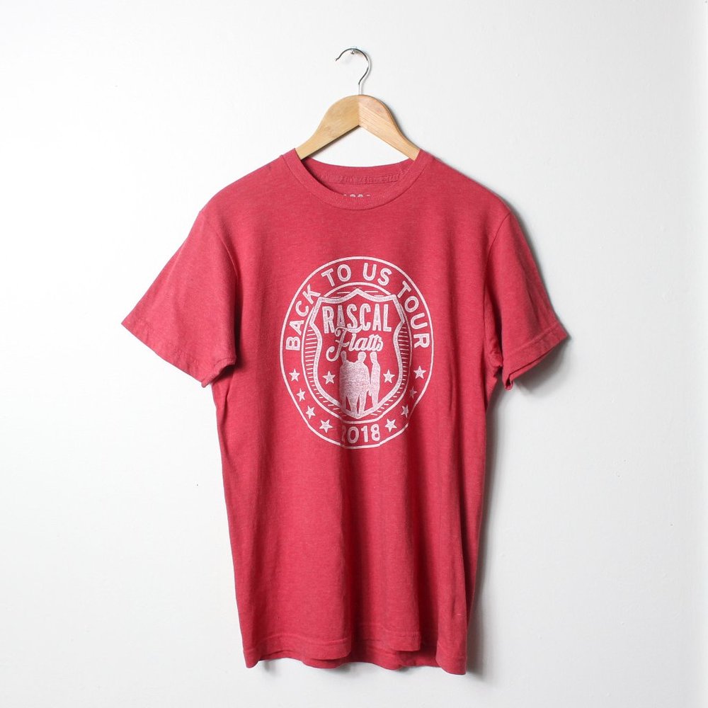 Rascal Flatts Shirt Mens Medium Country Music Band Tour Tee